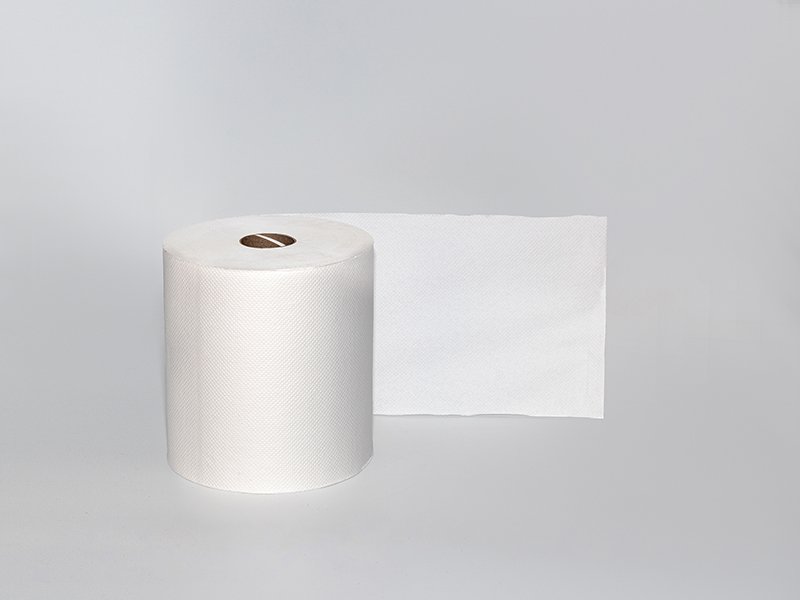 center pull paper towel 18gsm 2ply sheet size26x24.5cm roll dia19.5cm core dia7.5cm