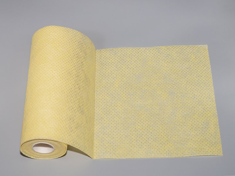 Kitchen towel roll (with detergent) 60gsm 1ply sheet size25x27cm roll dia8.5cm core dia4cm