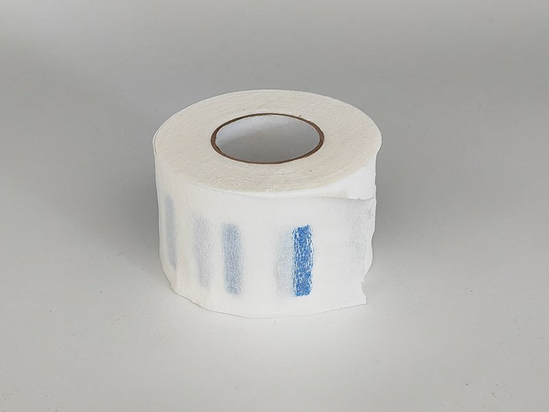 neck ruffles paper roll 6.5x37cm，(80、90、100) pcs’roll, 100 rolls‘carton (1)