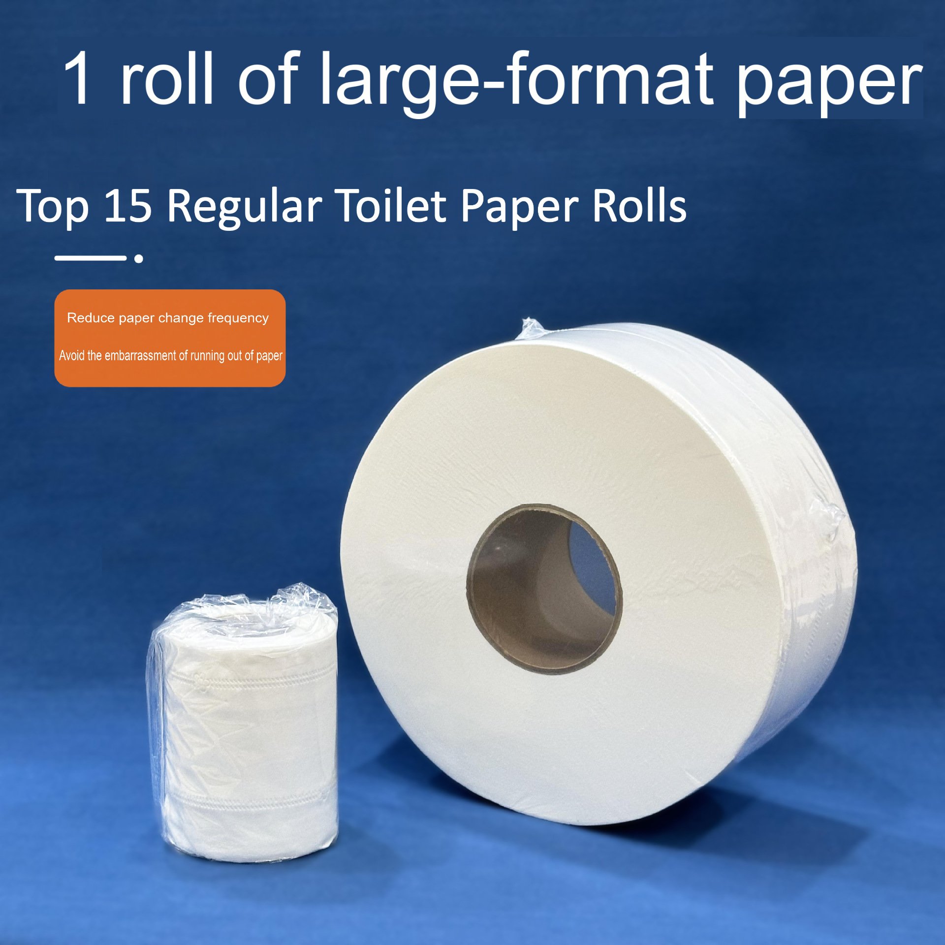 Toilet paper bulk packaging for export