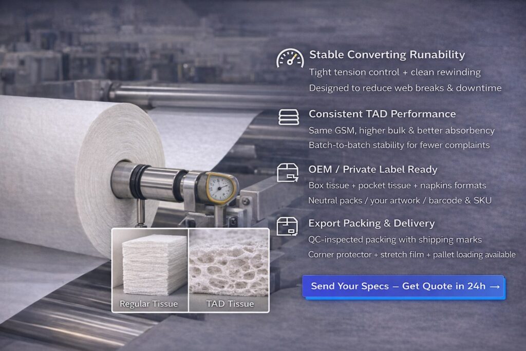 facial tissue manufacturer