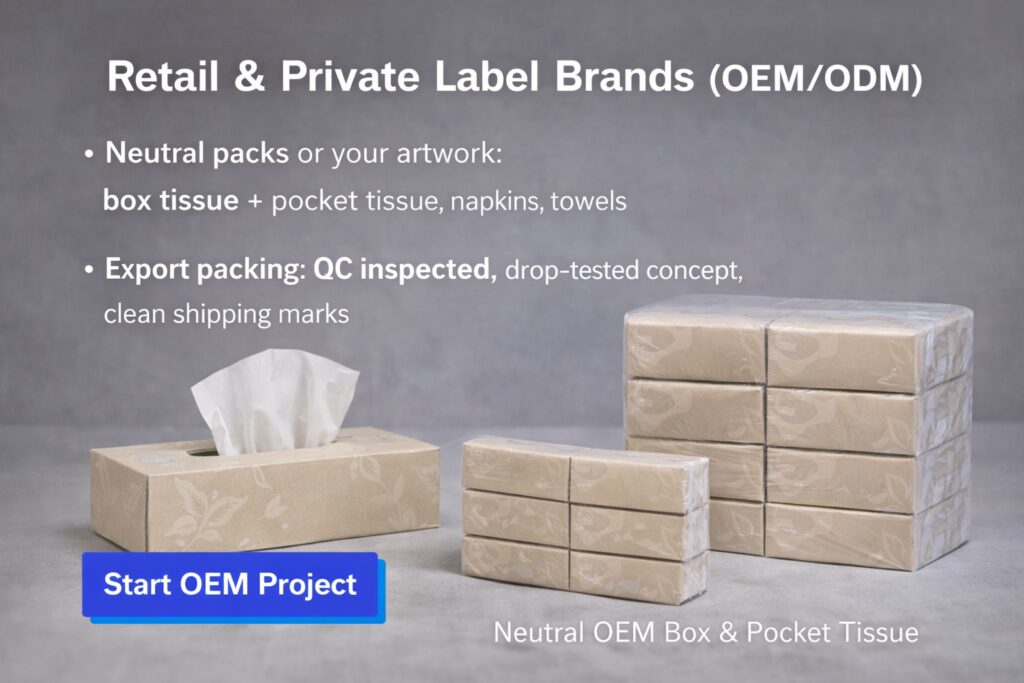 facial tissue manufacturer