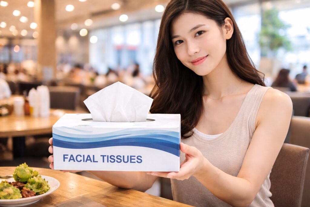 boxed facial tissue manufacturer