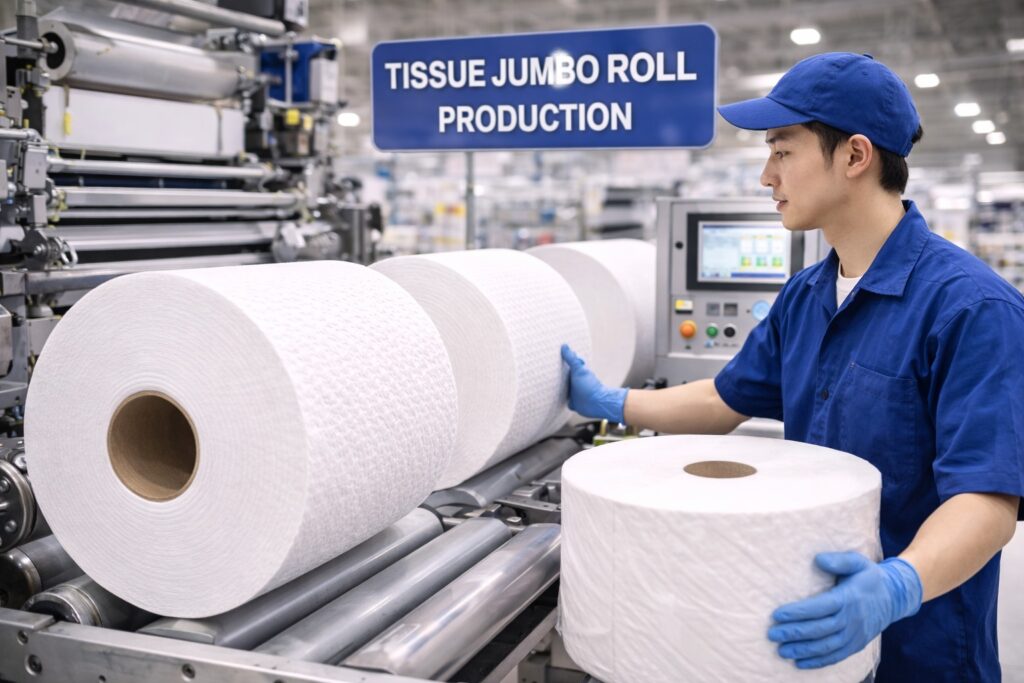 tissue jumbo roll manufacturer