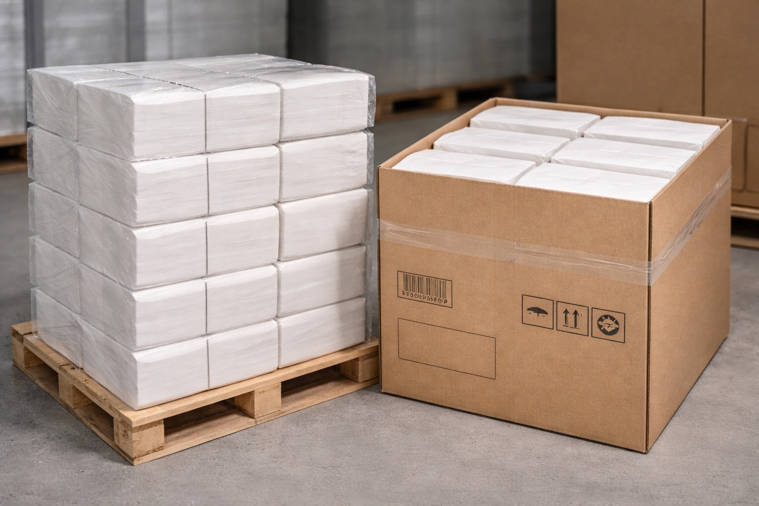 bulk facial tissue supplier