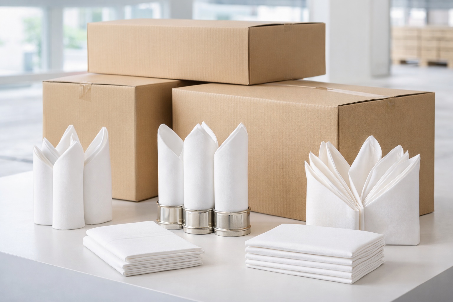 dinner napkins for restaurants and foodservice