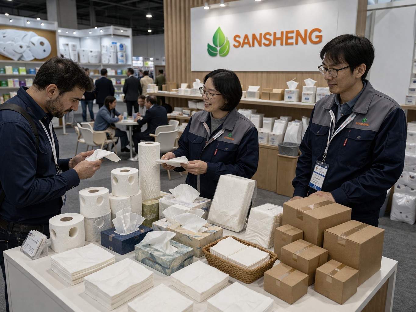 finished tissue products from tissue paper supplier