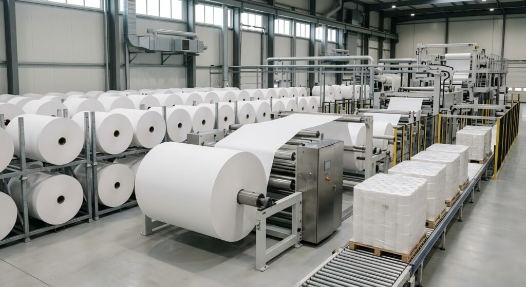 TAD bath tissue manufacturer