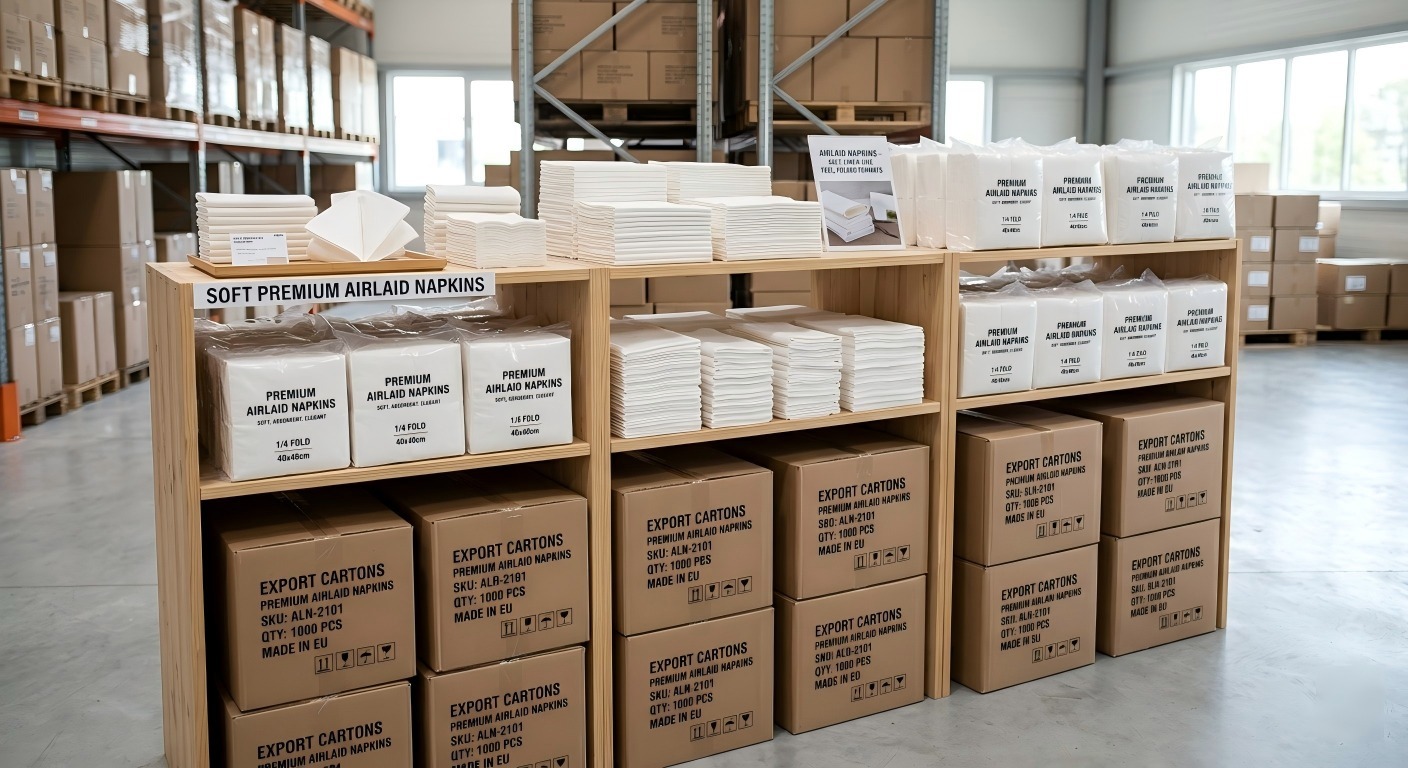 airlaid napkins for hotels and restaurants