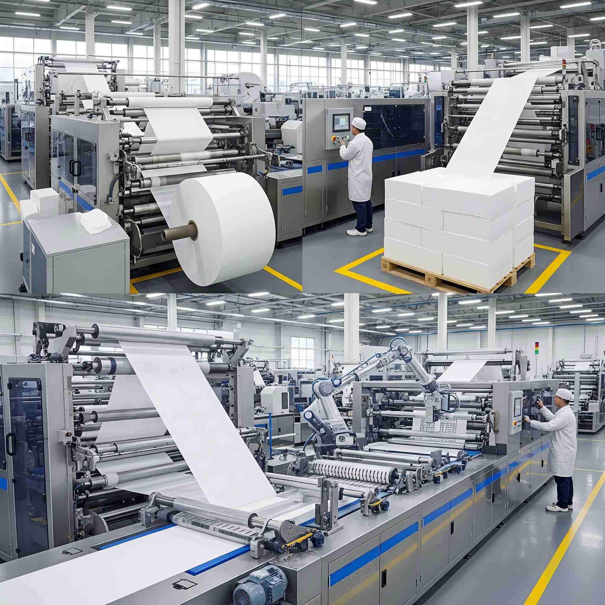 TAD tissue supplier production line