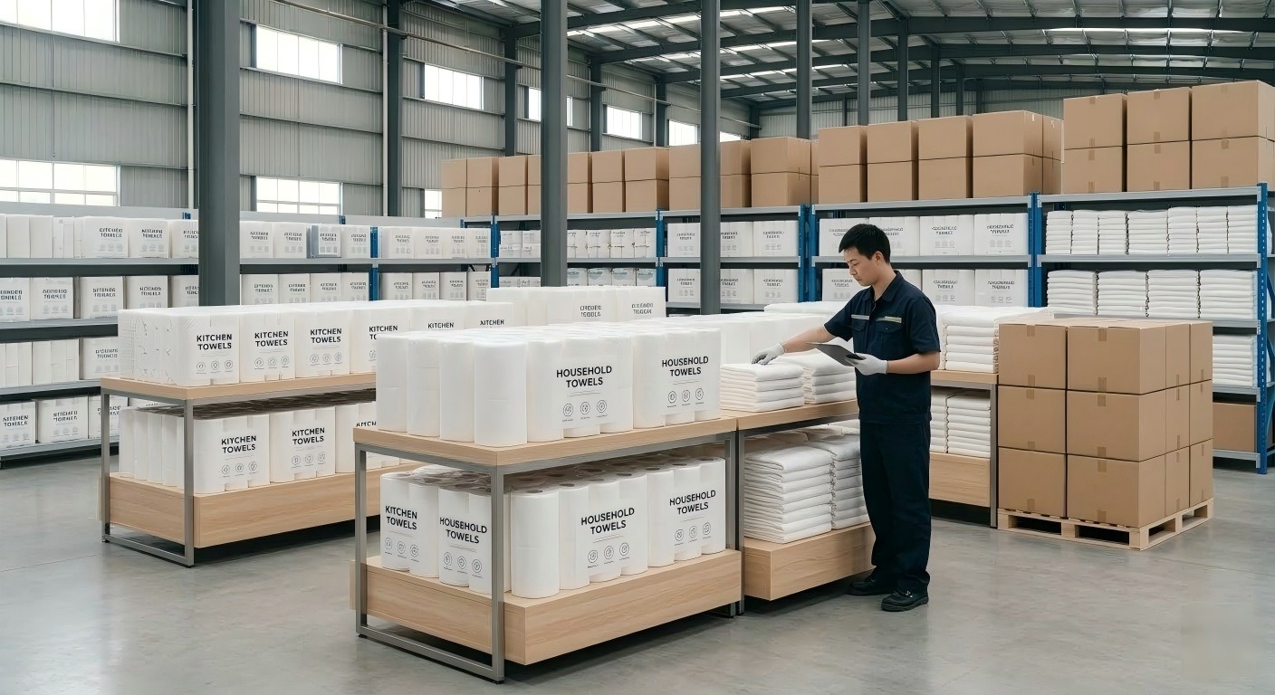 bulk premium towel shipment for South America