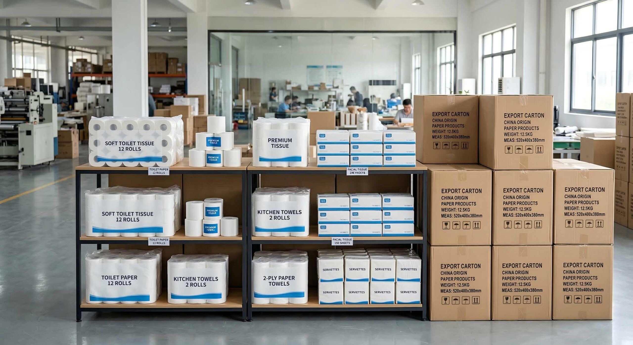 jumbo roll tissue manufacturer for bulk supply