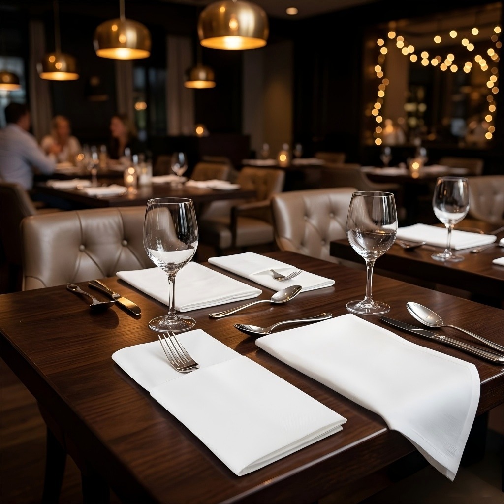 airlaid napkins for hotels and restaurants