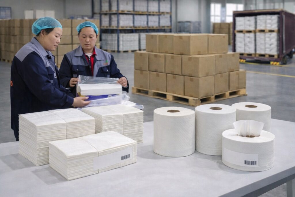 Paper towel manufacturer