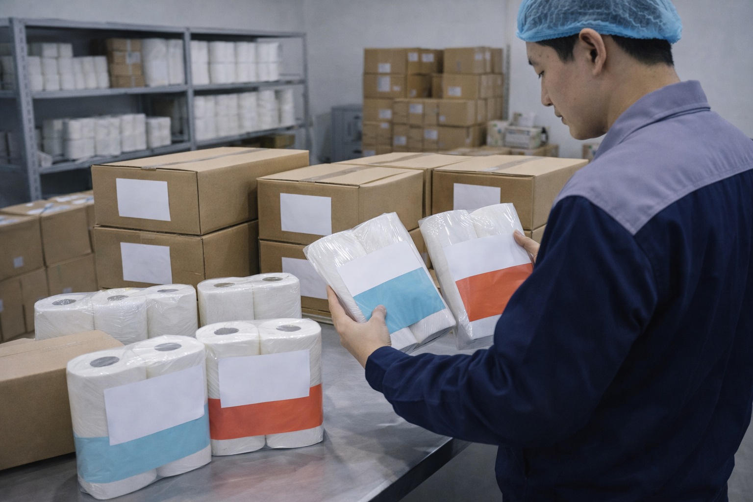 Custom kitchen paper OEM packaging and private label options