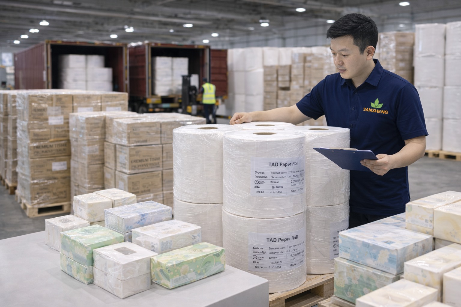 TAD paper towel manufacturer FSC and ISO certificates ready for buyer verification