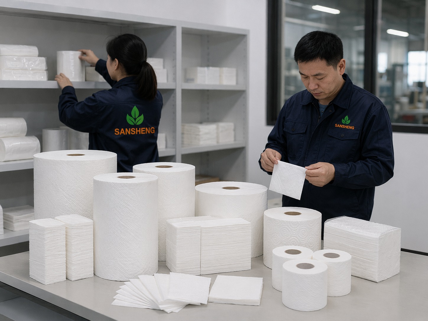 TAD jumbo rolls and premium tissue supply for converting and private label projects
