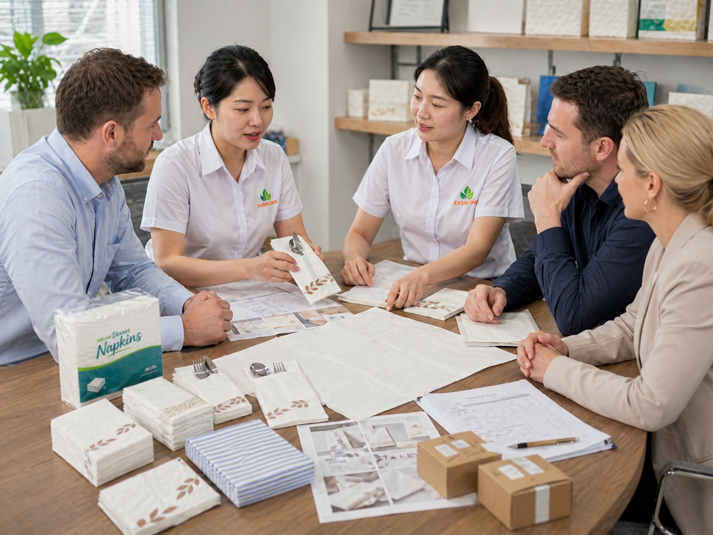 Airlaid napkin FAQ and bulk quotation support