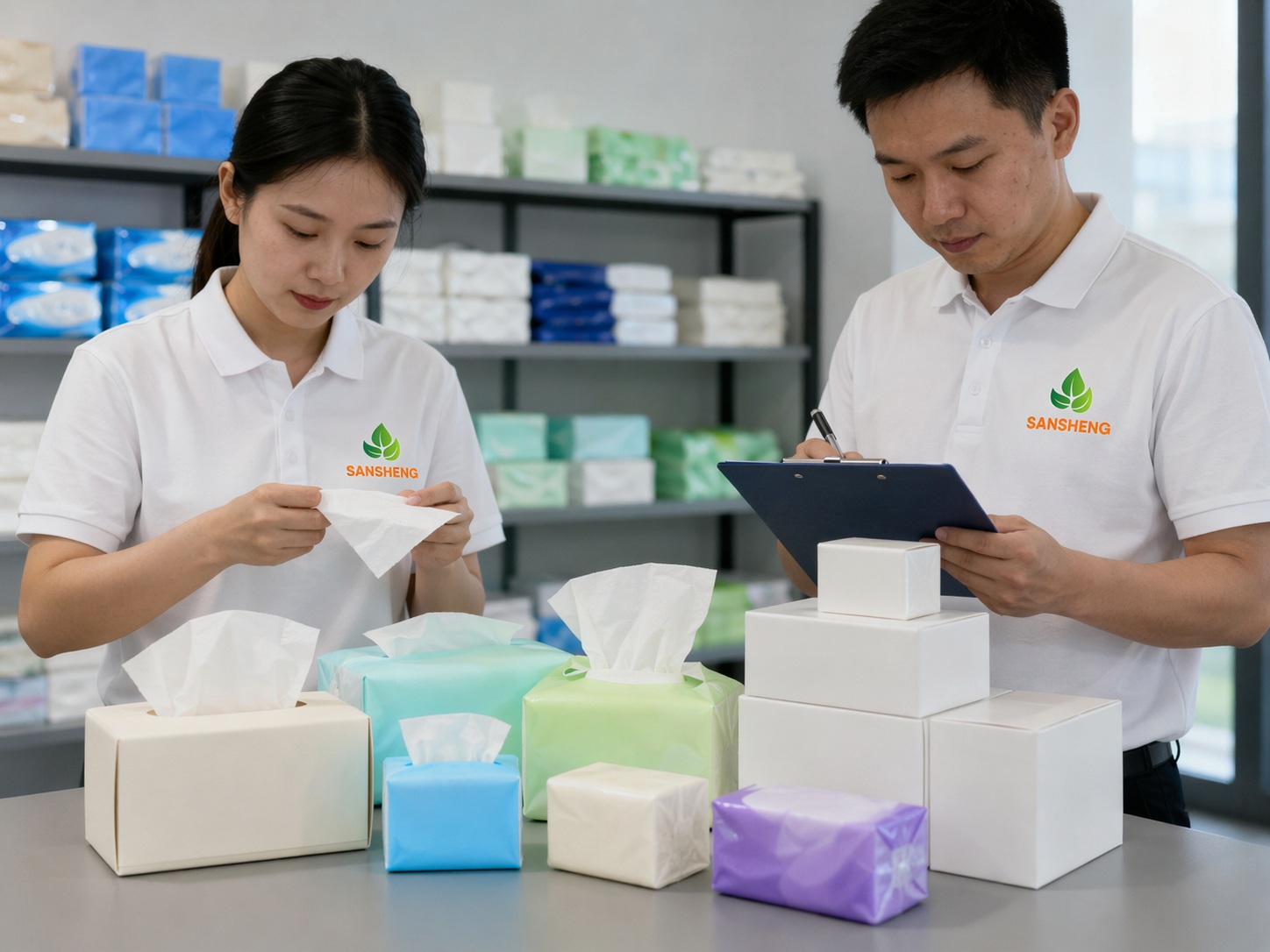 Finished facial tissue supply for importers distributors retail and private label buyers