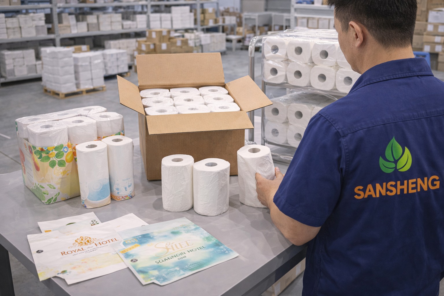 Kitchen towel supply comparison by sales channel including retail wholesale and food service formats