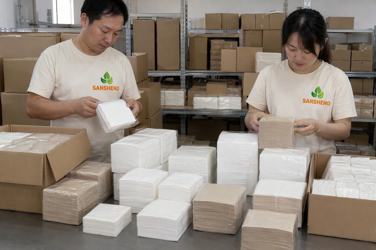 Paper napkin supply for importers horeca distributors catering buyers and private label brands