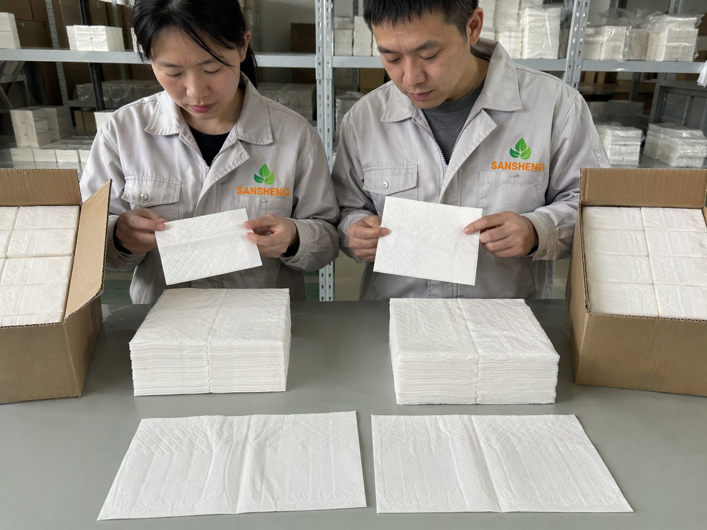 Repeat paper napkin orders not matching first order quality