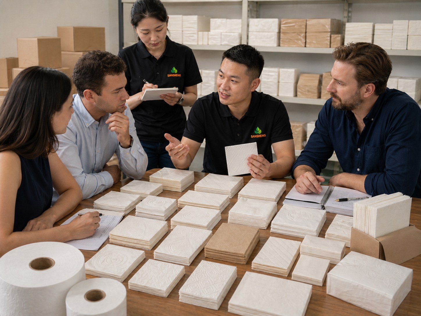Tissue paper manufacturer quotation discussion and order support