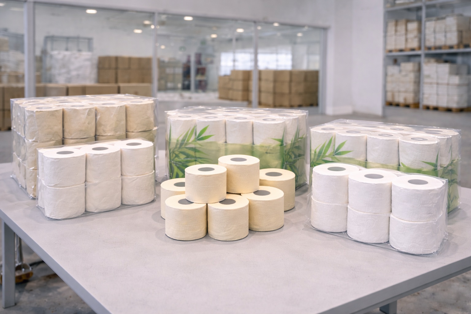 Toilet paper product comparison for economical, mid-range, and premium supply programs