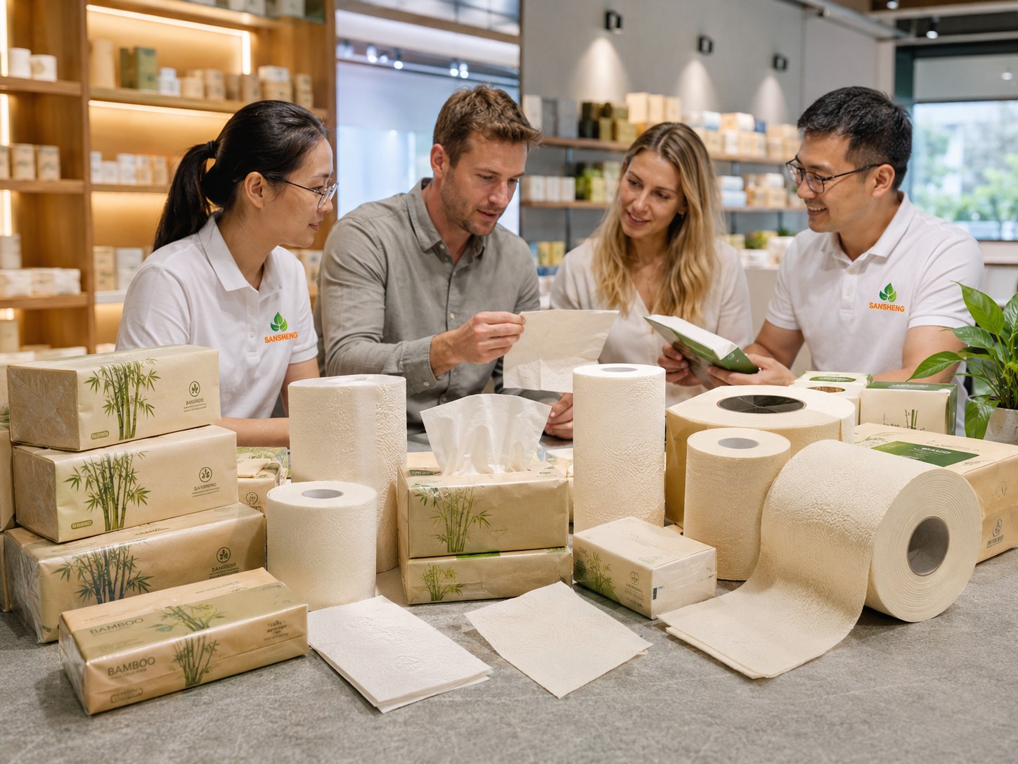 Bamboo tissue paper wholesale buyers and distributors
