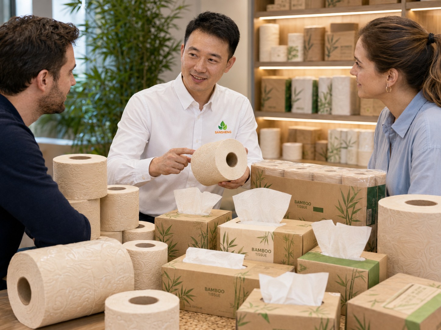 Bamboo tissue paper manufacturer repeat wholesale supply support