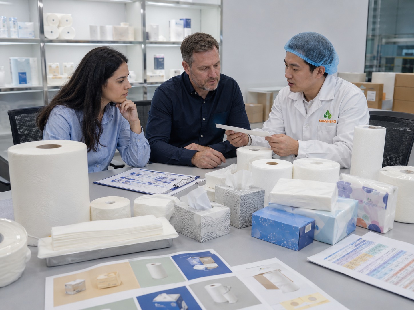 Brand and OEM tissue paper supplier helping tissue brands with product selection packaging and launch planning