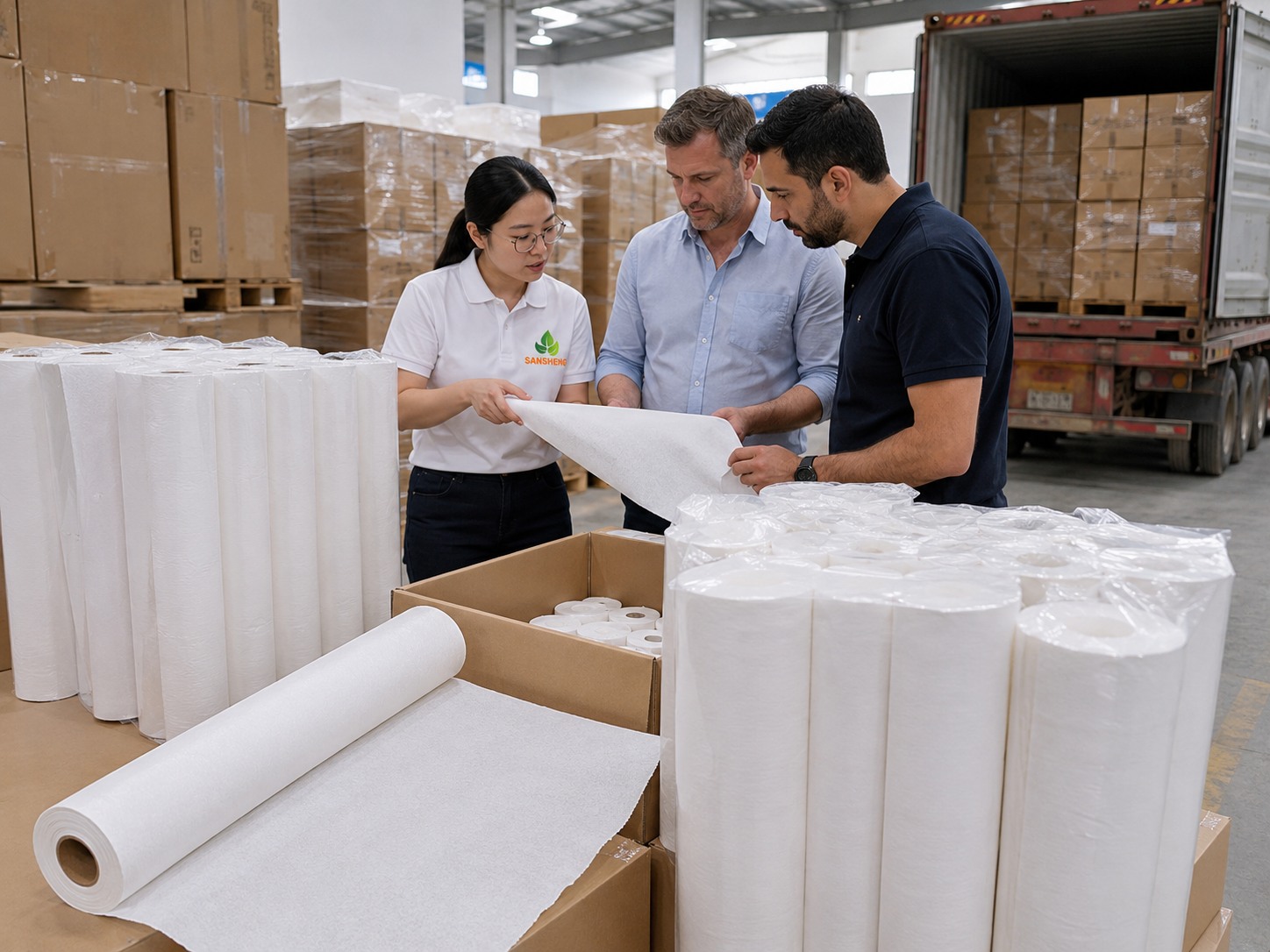 Bulk examination paper rolls export cartons and wholesale supply