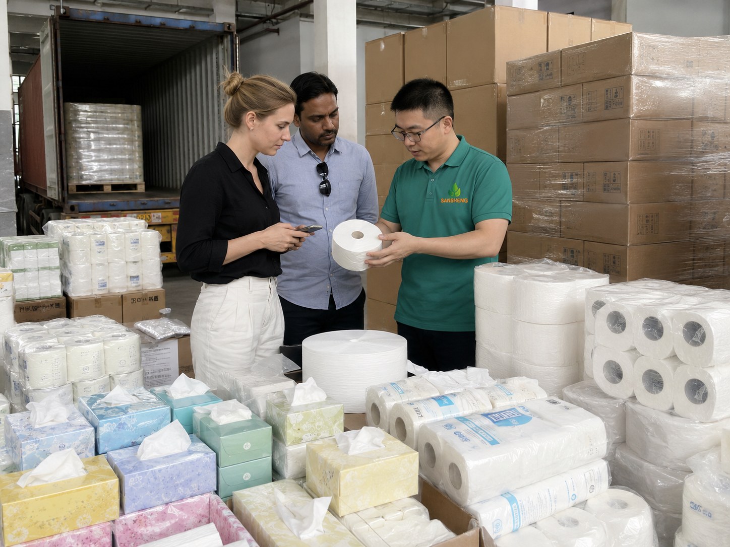 bulk tissue product solutions export guide for FCL orders loading quantity MOQ FOB price and lead time
