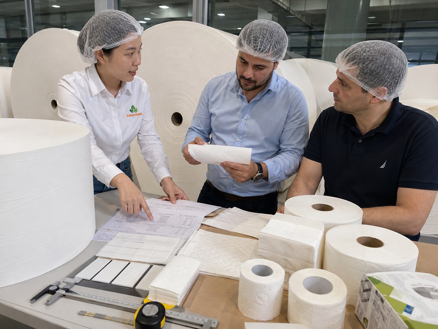 tissue mother rolls supplier helping converters choose GSM roll width roll diameter core size slitting plan and loading quantity