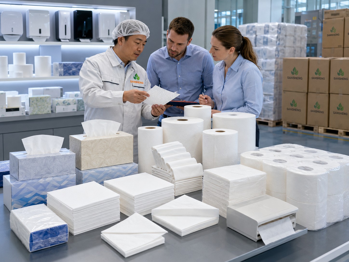 Commercial tissue paper manufacturer for AFH buyers distributors and institutional supply