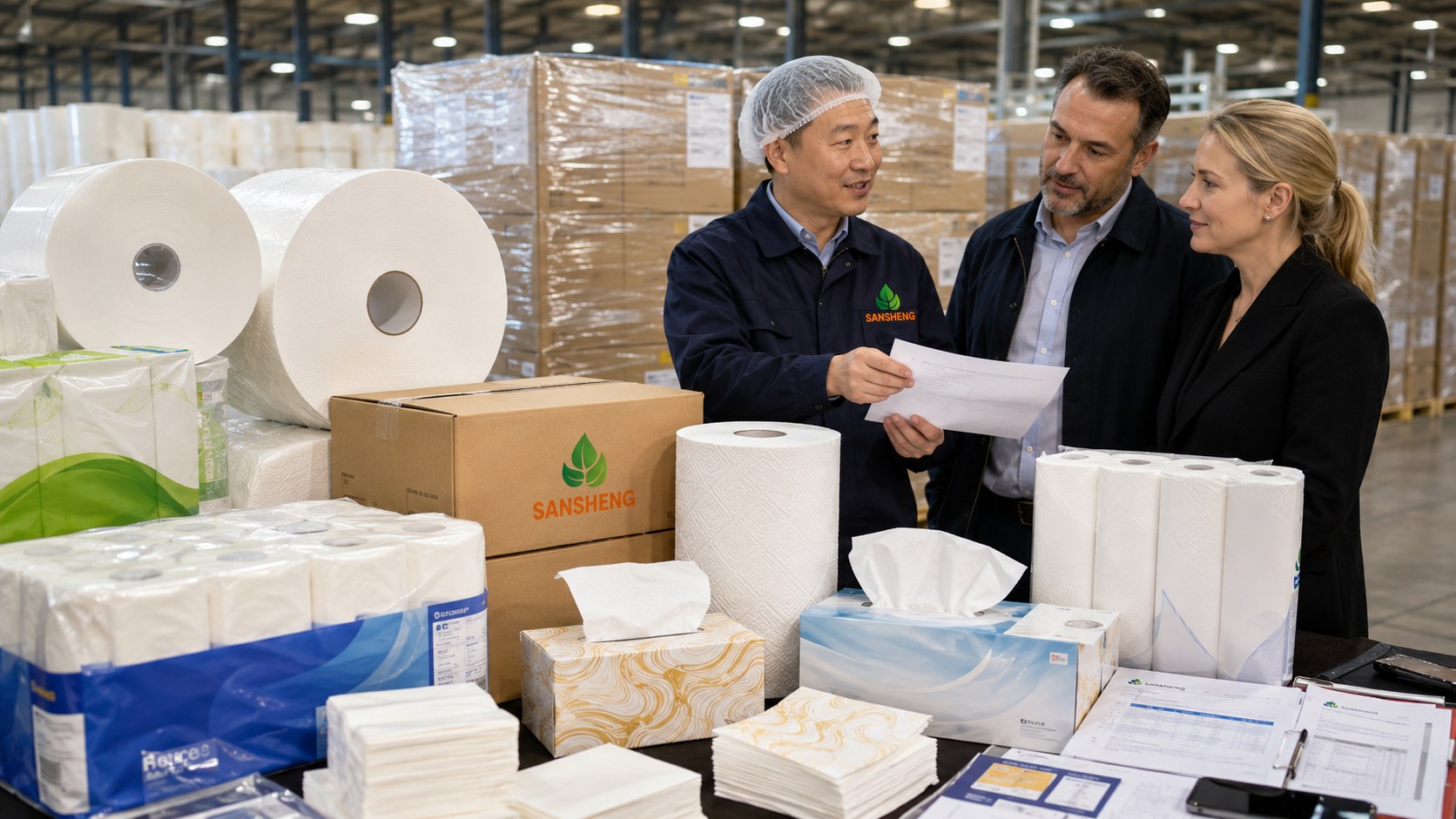 Tissue Paper Supplier in China quotation and bulk tissue supply support