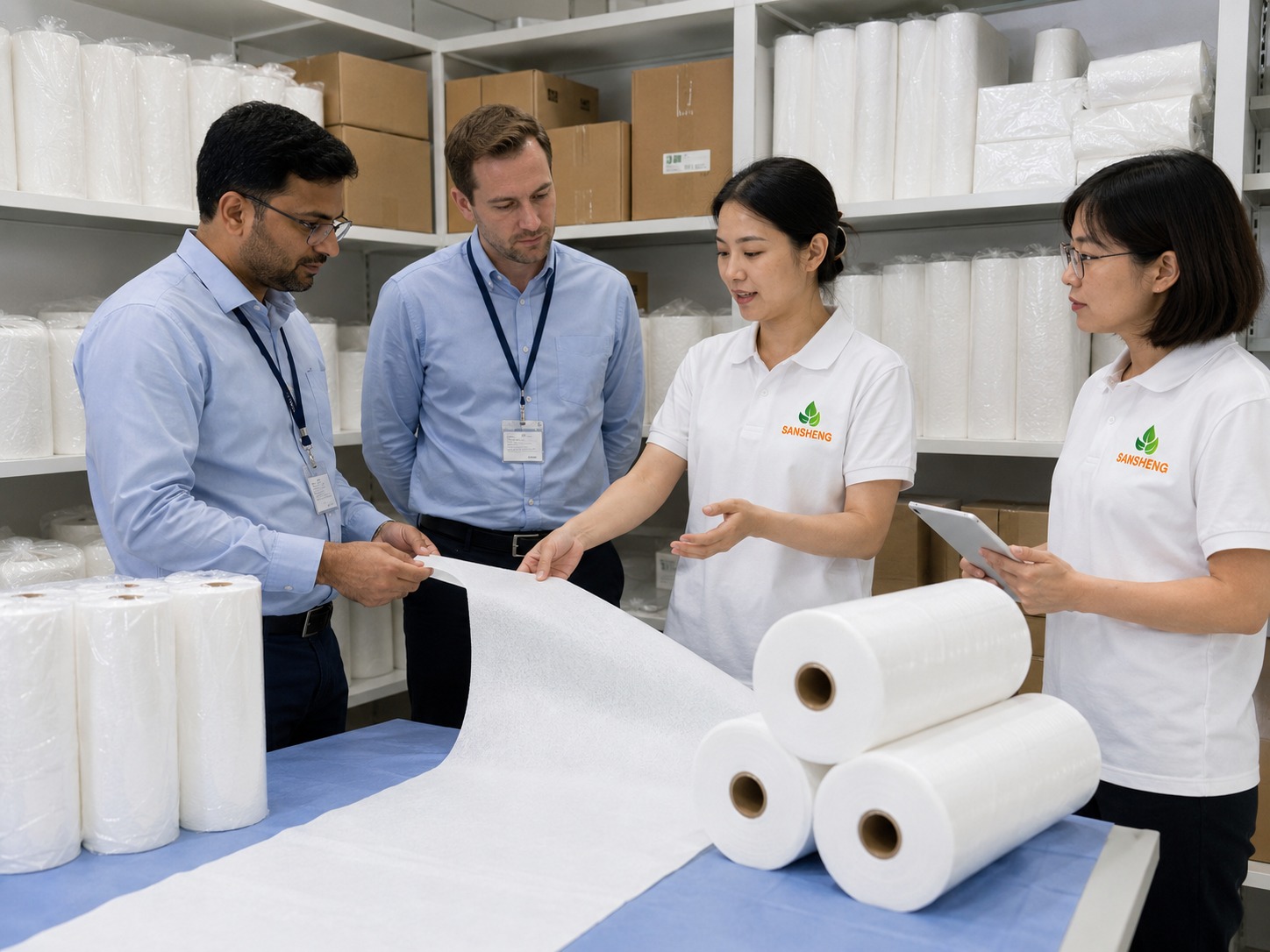 Hospital examination couch paper rolls for medical supply