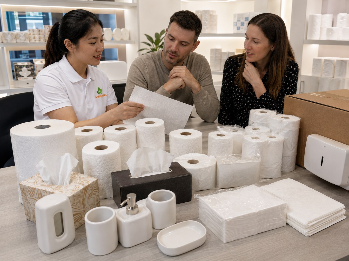 AFH tissue supply solutions for hotels hospitality buyers toilet paper facial tissue and paper towels