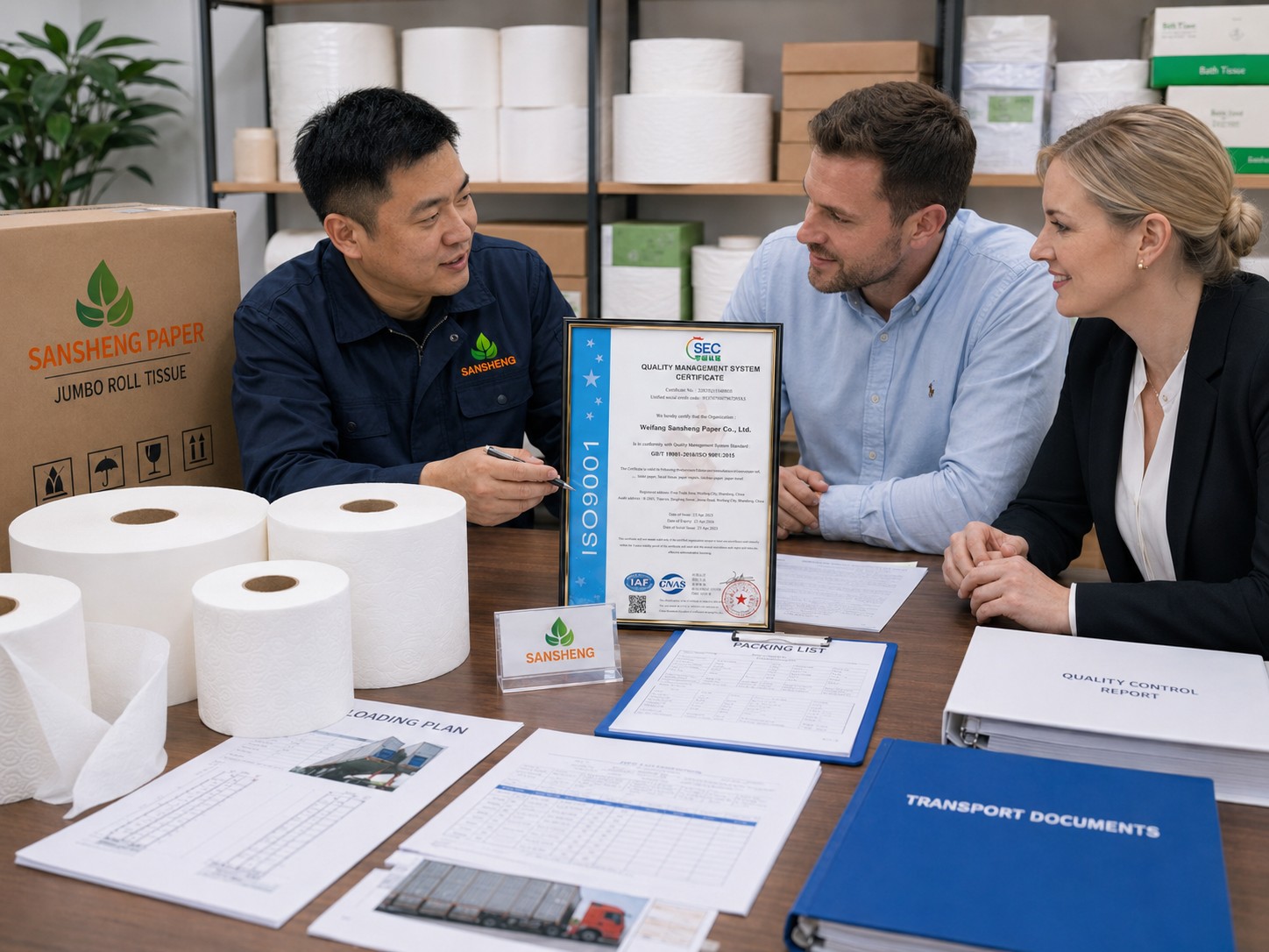 jumbo roll paper manufacturer certificates and global supply support