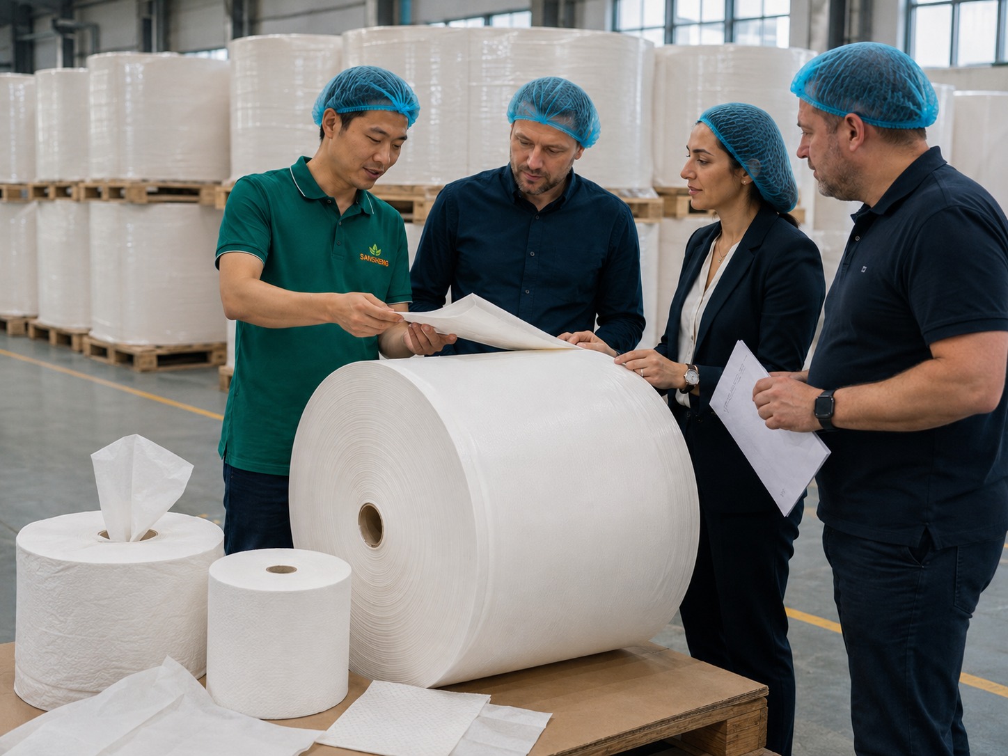 Jumbo roll paper manufacturer for bulk tissue supply