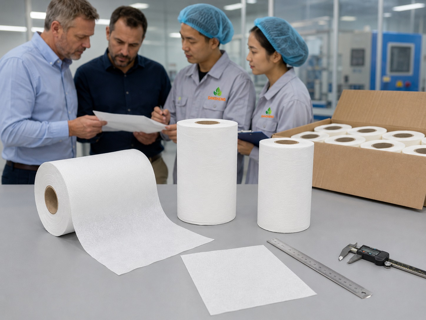 Medical examination paper roll texture and sheet quality for healthcare buyers