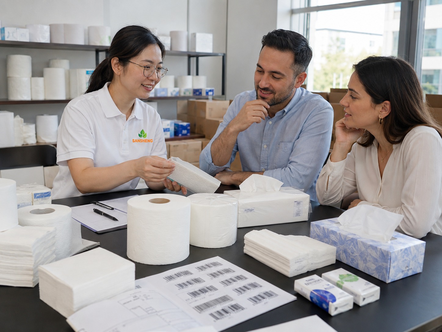 OEM private label tissue product solutions guide for packaging barcode carton marks and export-ready supply