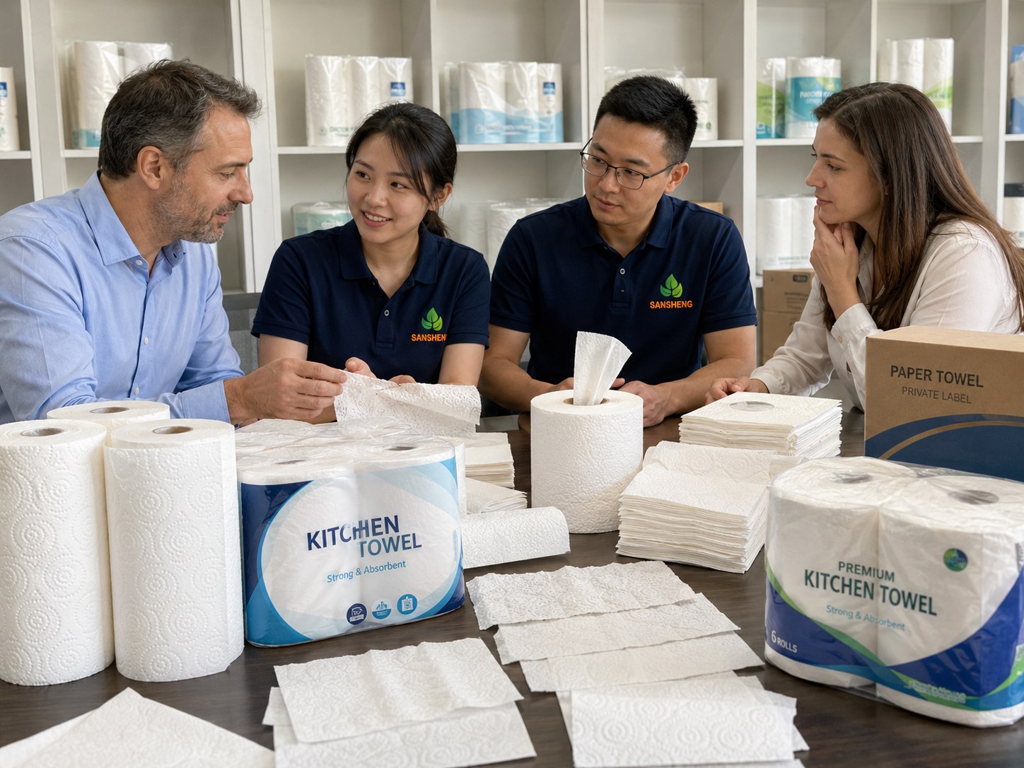 Paper towel manufacturer in China for B2B tissue supply