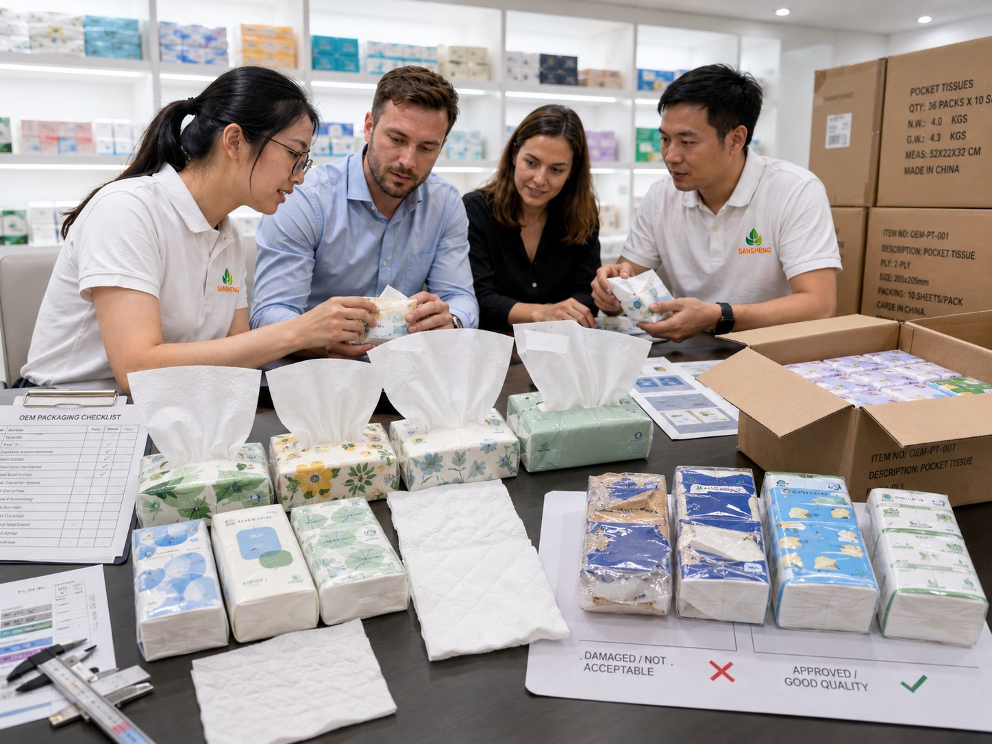 Pocket tissue manufacturer quality and wholesale supply problems