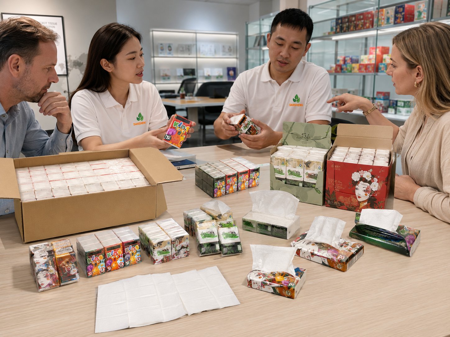 Pocket tissue manufacturer quotation and OEM packing support