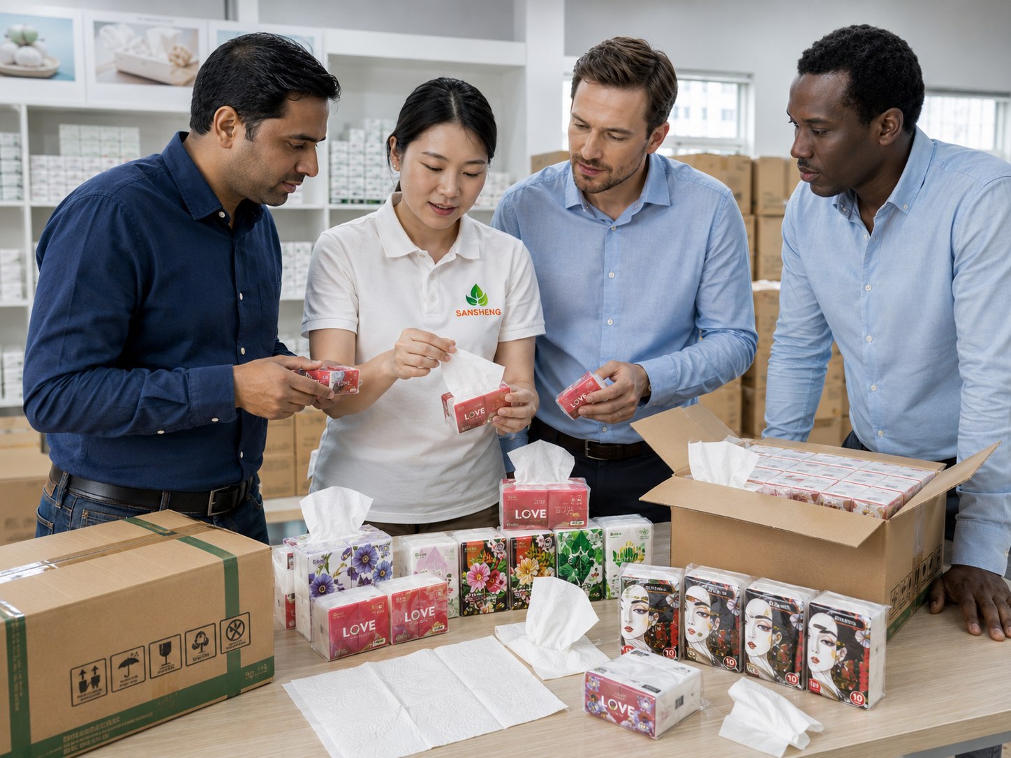 Pocket tissue manufacturer stable wholesale supply and repeat order support