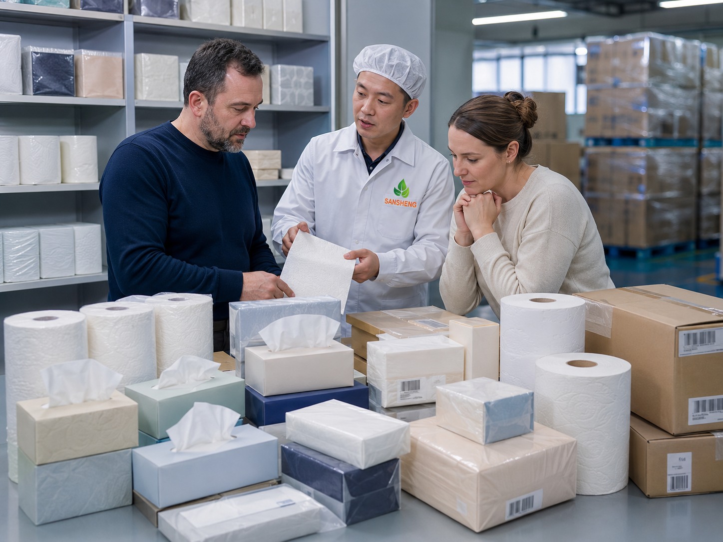 Retail tissue suppliers for supermarkets distributors chain stores and private label buyers