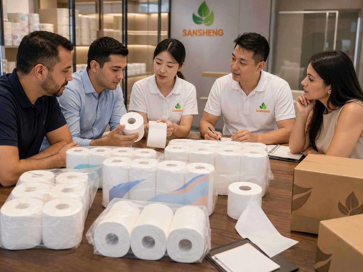 Cost-effective toilet paper bundles for South America wholesale markets