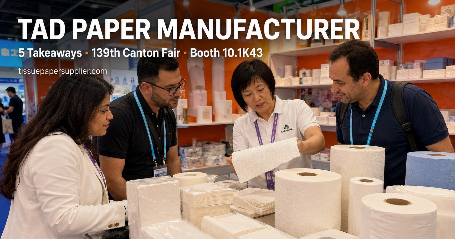 TAD paper manufacturer 5 takeaways from 139th Canton Fair booth 10.1K43