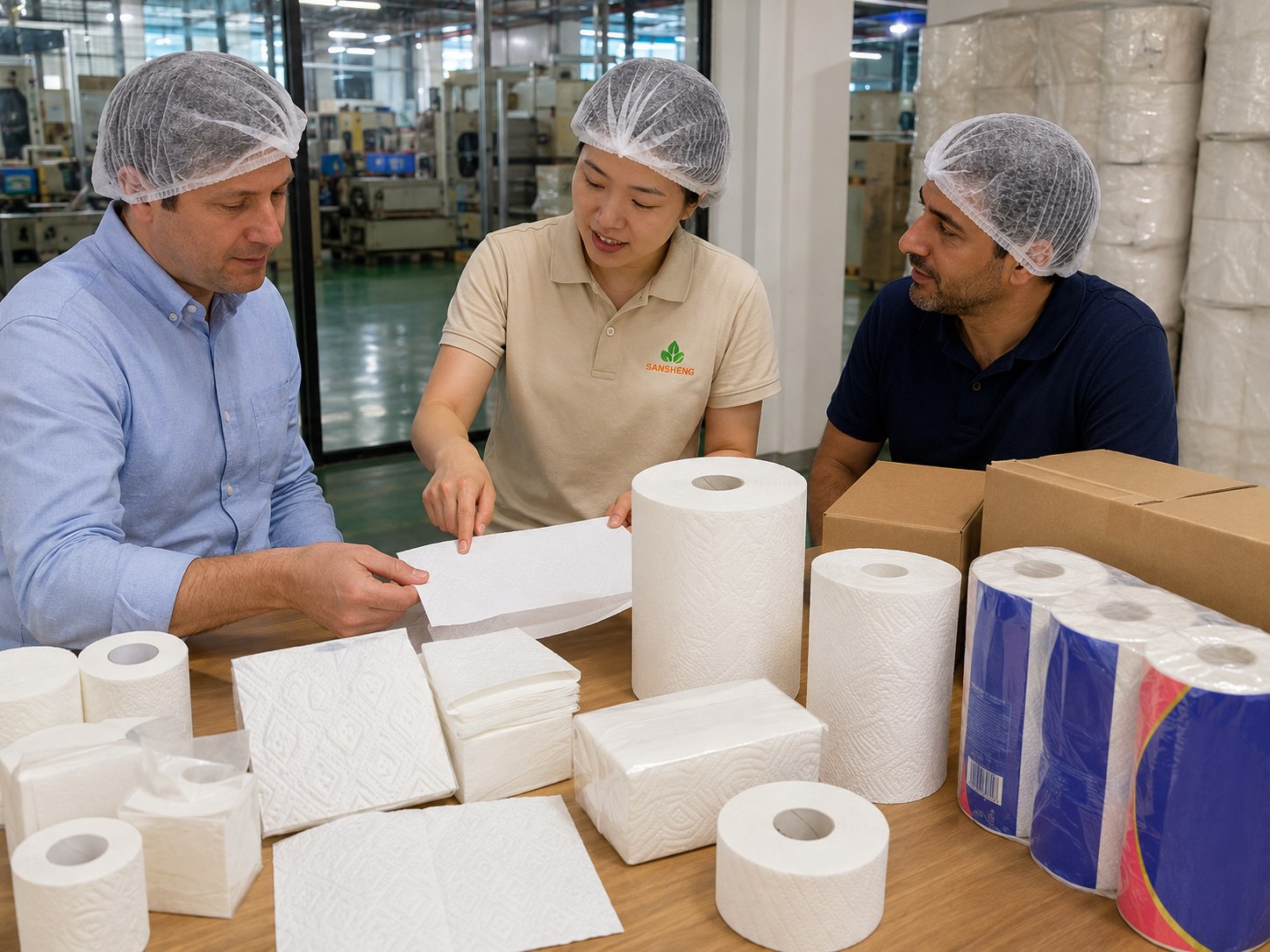 TAD paper supplier for premium tissue converters importers and bulk TAD jumbo roll buyers
